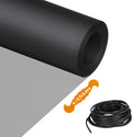 Window Screen Replacement Kit Durable 36" x 90" Polyester Mesh with Tool
