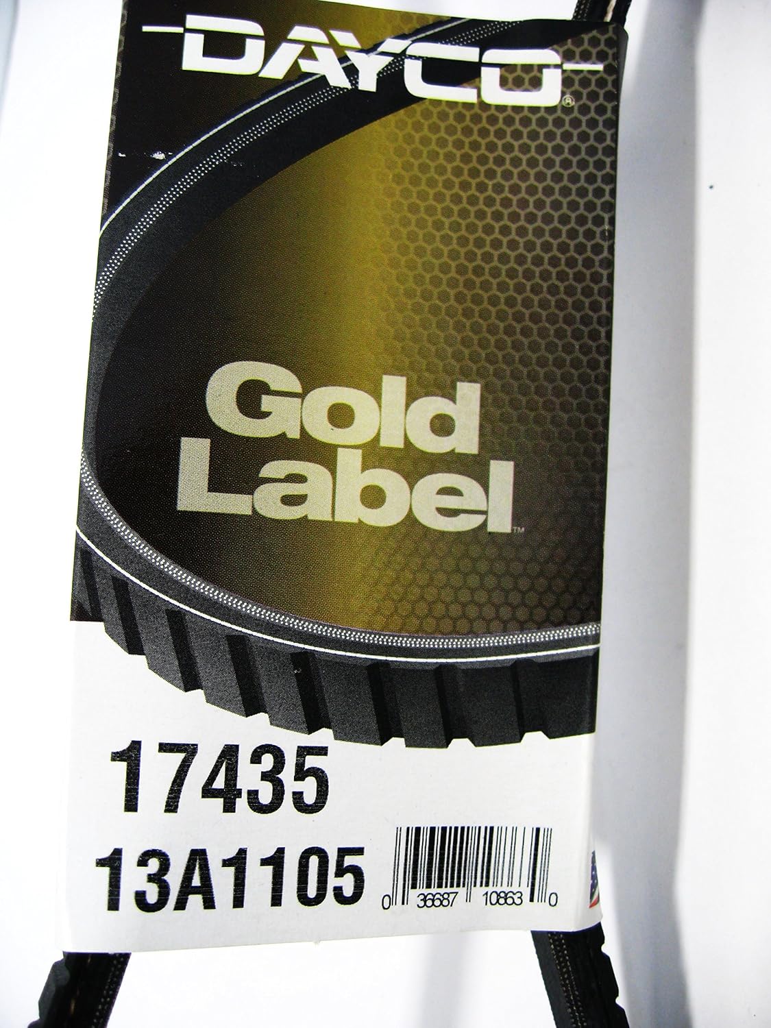 DAYCO PRODUCTS Top Cog Gold Label V-Belts