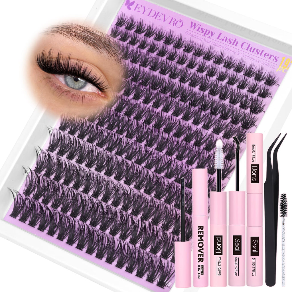Wispy Lash Clusters Kit Natural Eyelash Clusters Kit with Remover