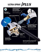 Fisher 2911 Ultra Spray Valve with 36" Hose