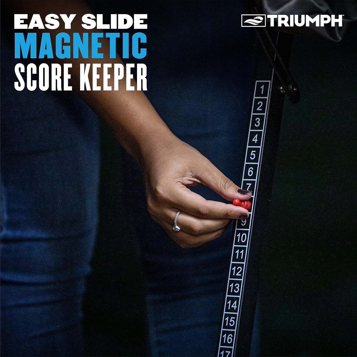 Triumph 2x4 Cornhole Set with Integrated Caddy and LED Lights – Full-Size Cornhole Boards with Cup Holders, Snack