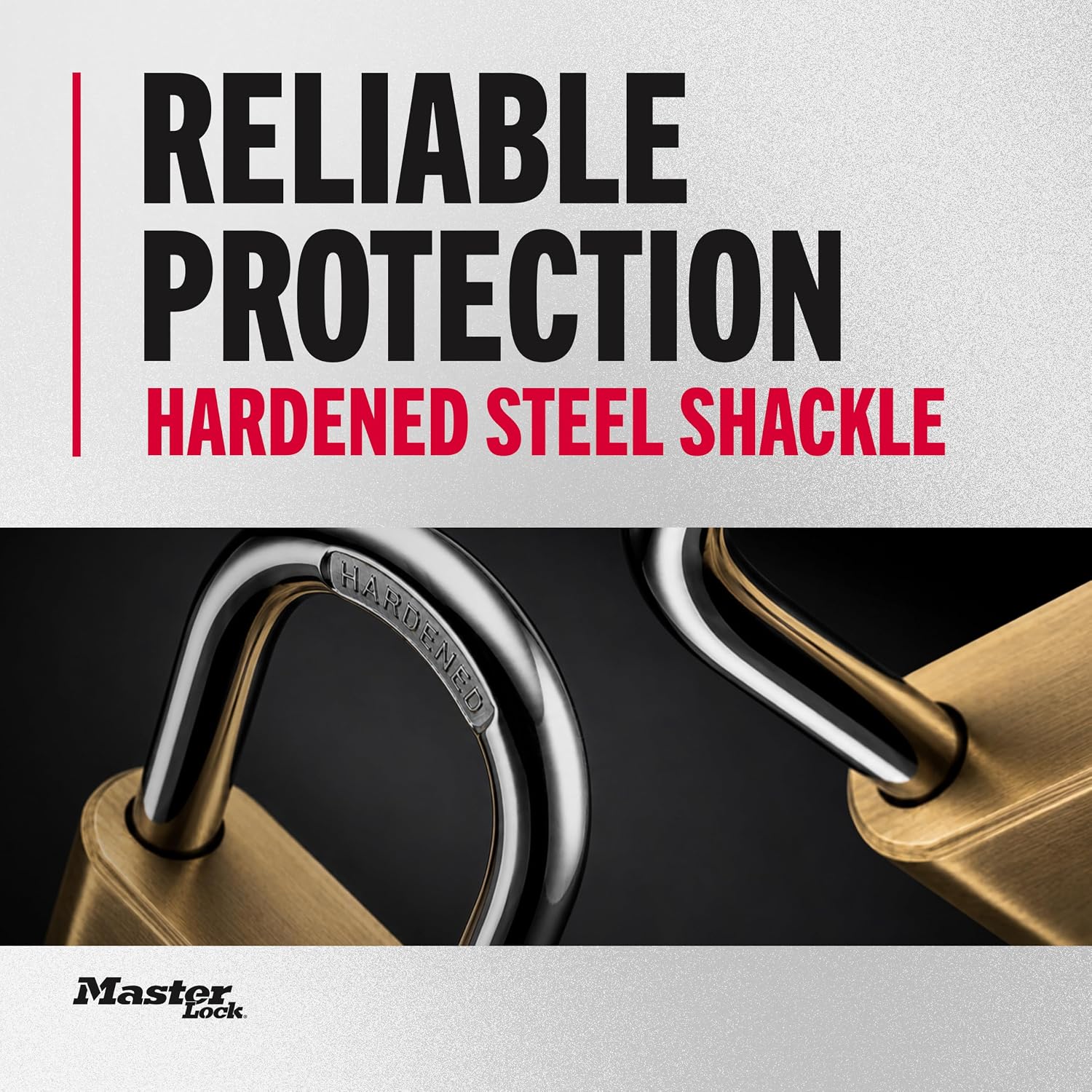 Combination Padlock Outdoor Brass Long Shackle 2-Pack 175LHEC2 | Outdoor Combination Lock For Gates, Sheds, Fences