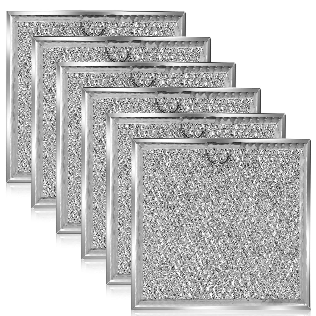 Lemonroad 6 Pcs 6.81" x 6.34" Microwave Filter Replacement