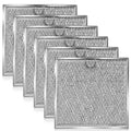 Lemonroad 6 Pcs 6.81" x 6.34" Microwave Filter Replacement