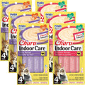 Churu for Cats, Functional, Creamy Lickable Purée Cat Treat for Indoor Care and Hairball Control, 0.5 Ounces Each, 24