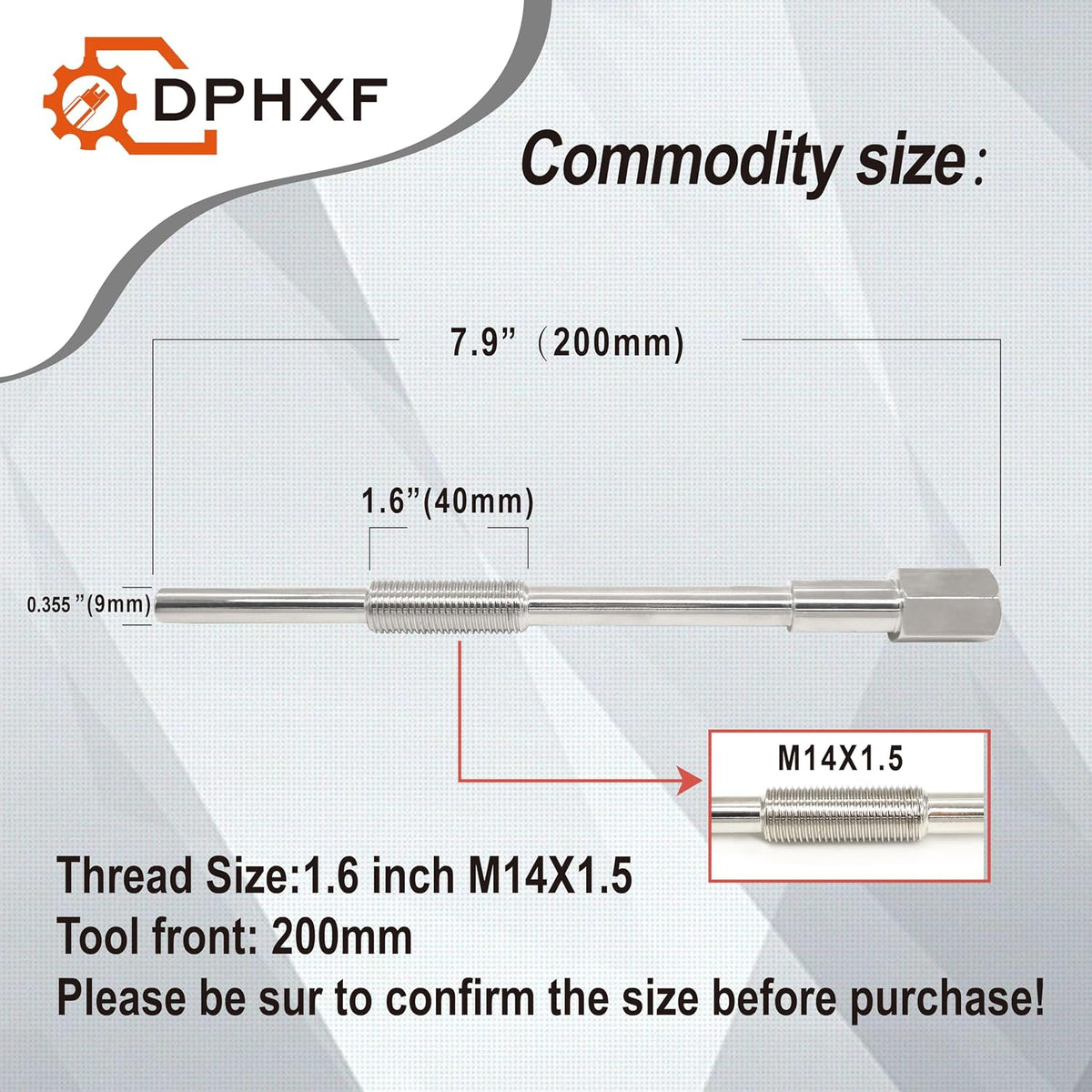 Hardened Primary Clutch Puller Tool for Can-Am Commander, Maverick, Outlander, Renegade.
