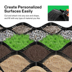 4'' Depth Ground Grid, 9x17 ft, High-Density HDPE Geo Cell