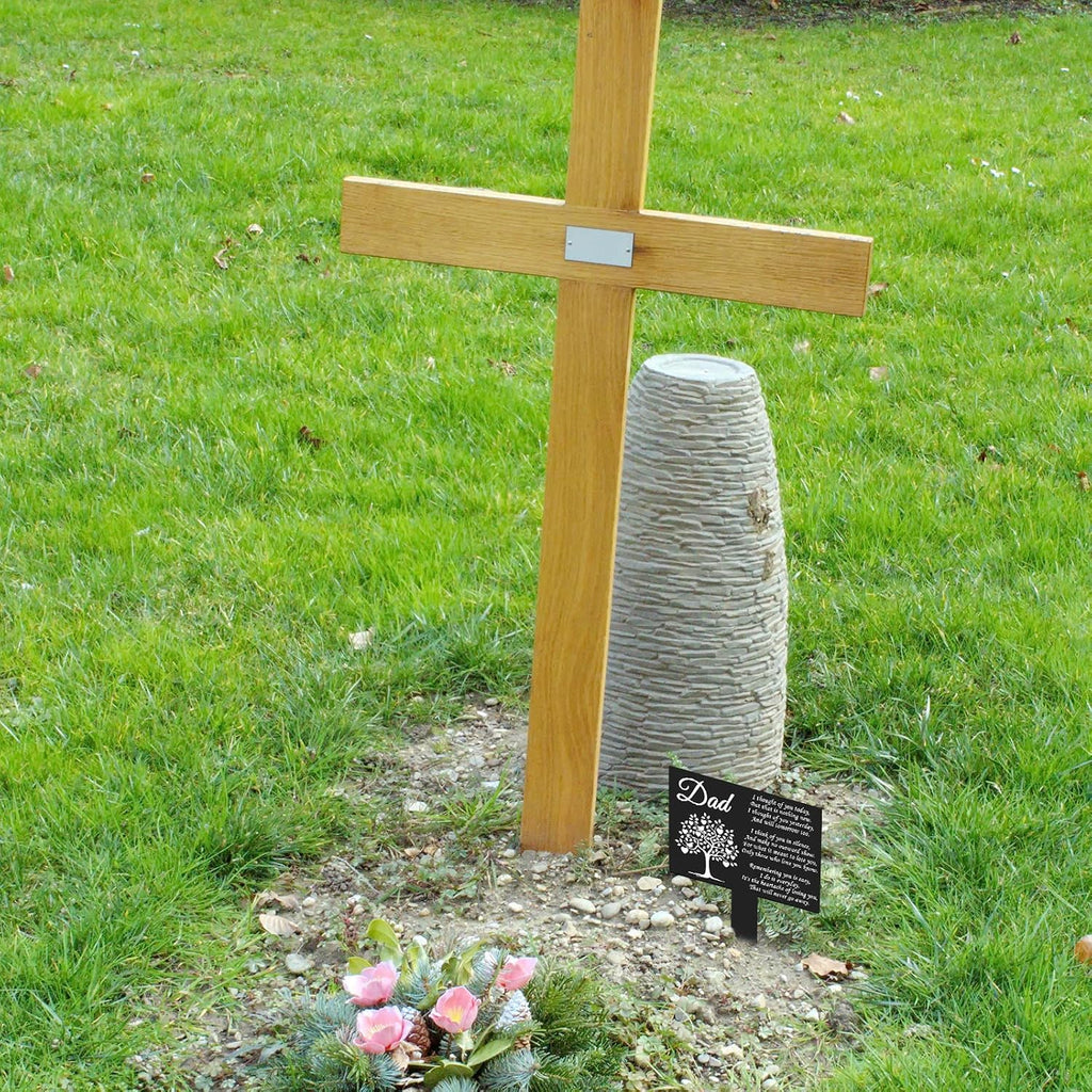 Dad Memorial Stake, Grave Decorations for Cemetery