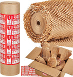 Honeycomb Packing Paper, 15" x 200' Packing Wrap Roll for Packing