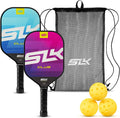 SLK Club Pickleball Paddles Set | Graphite & Fiberglass | A pickle ball paddle set with an SX3 honeycomb core for a