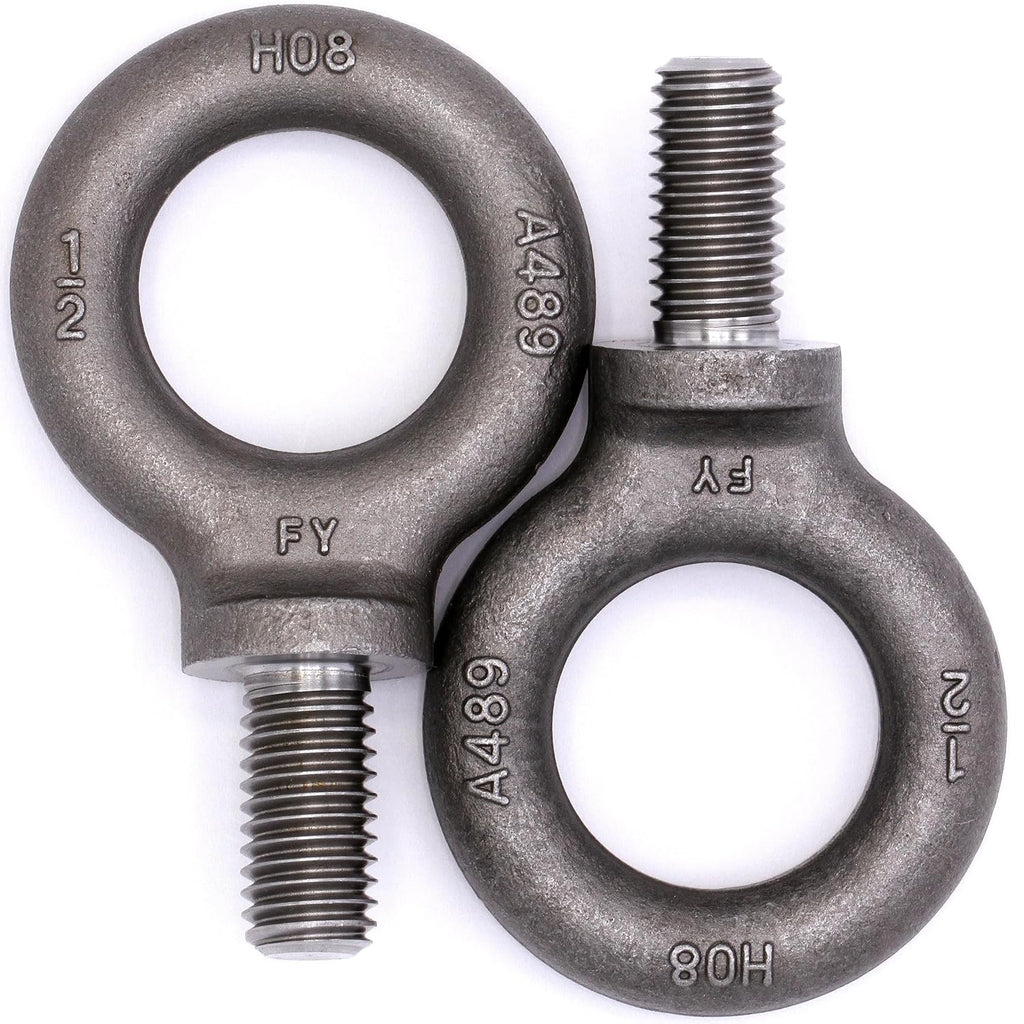 2 Pcs Lifting Shoulder Eye Bolts 1/2"-13 X 1