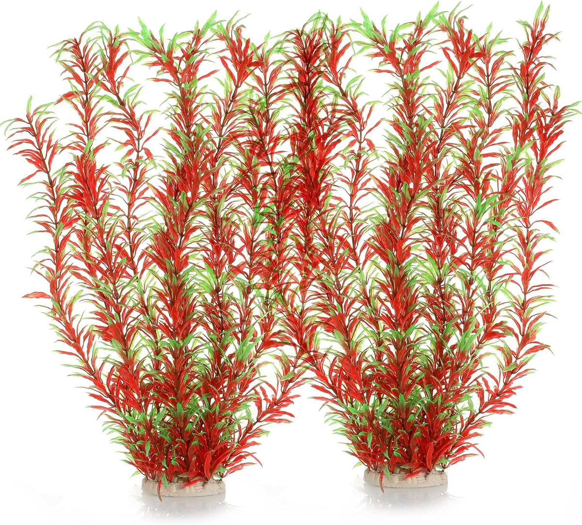 Aquarium Decor Plastic Plants Extra Large 21 Inch Artificial Plants