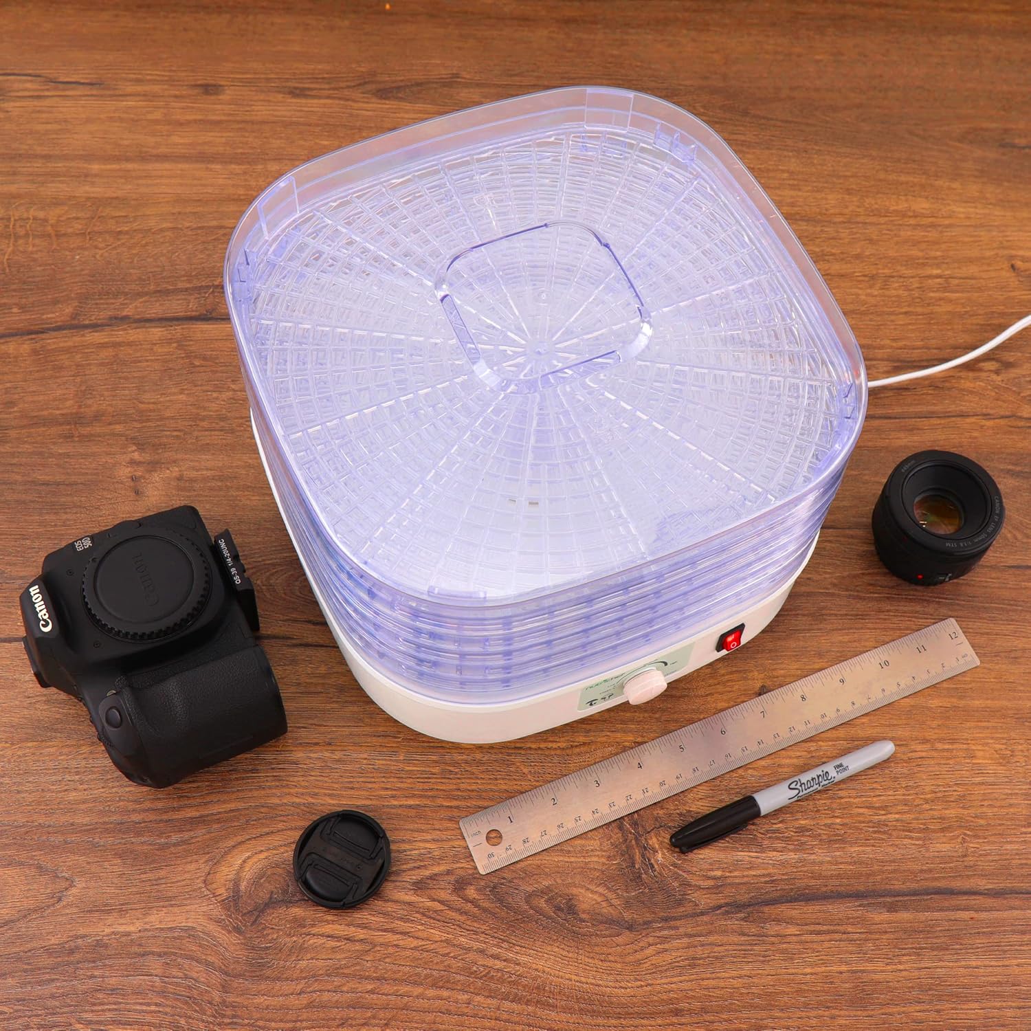 Food Dehydrator Machine | Multi-Tier Appliance for Home Use | Perfect for Beef Jerky, Fruits, Vegetables & Dog Treats