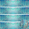 Iridescent Tinsel Garland 48FT - Birthday Decorations for Girls - Sparkle Party Streamers - Mermaid Unicorn Frozen