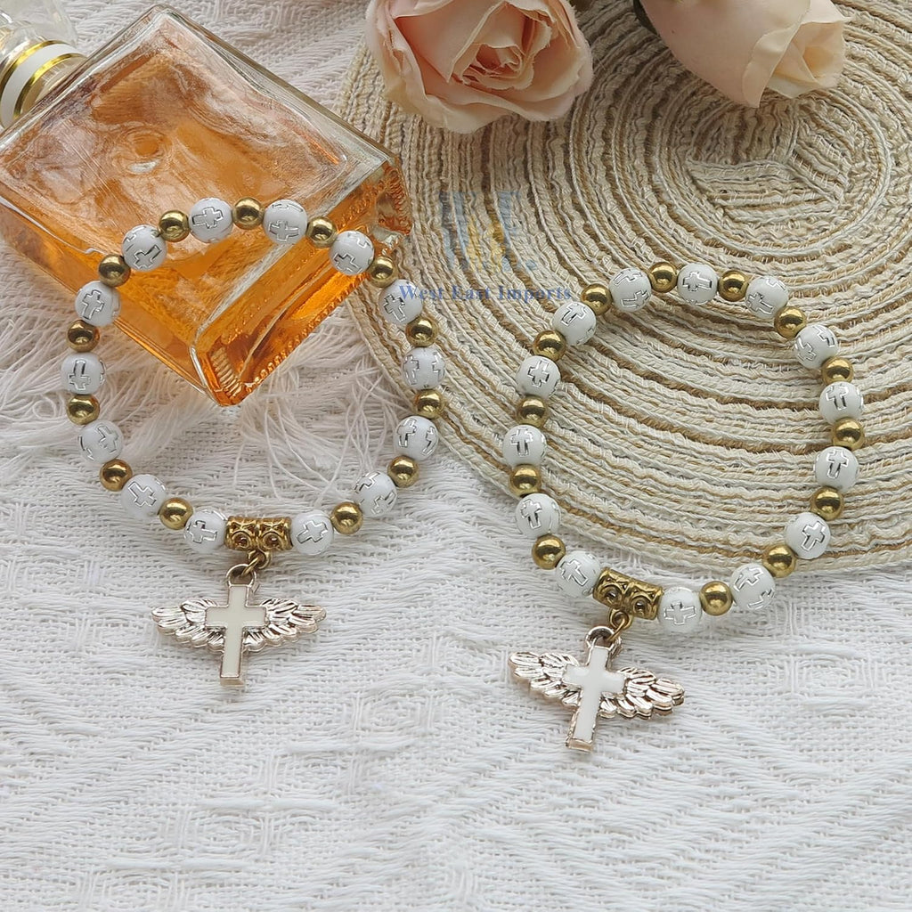 Angel Bracelet Baptism First Communion Favors Bulk