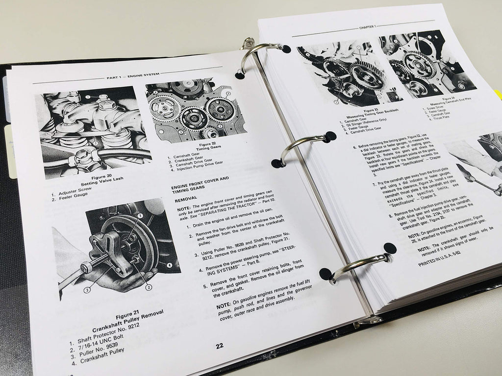 Service Manual for Ford 550 555 Tractor Loader Backhoe Repair Technical Shop Book