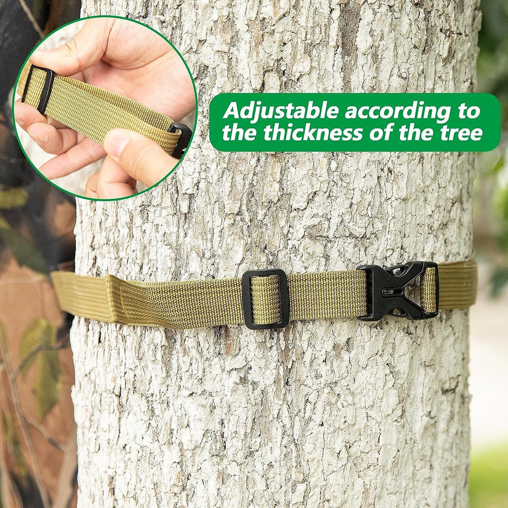1Pc/2Pcs Adjustable Camo Deers Bag Feeders, Tree Hugger Gravity Deer Feeder