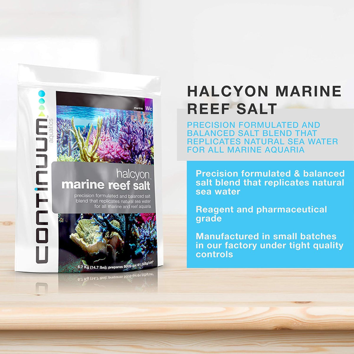 Halcyon, Marine Reef Aquarium Salt Mix, 150 Gallons Box