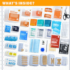 400 Pcs OSHA Compliant First Aid Kit