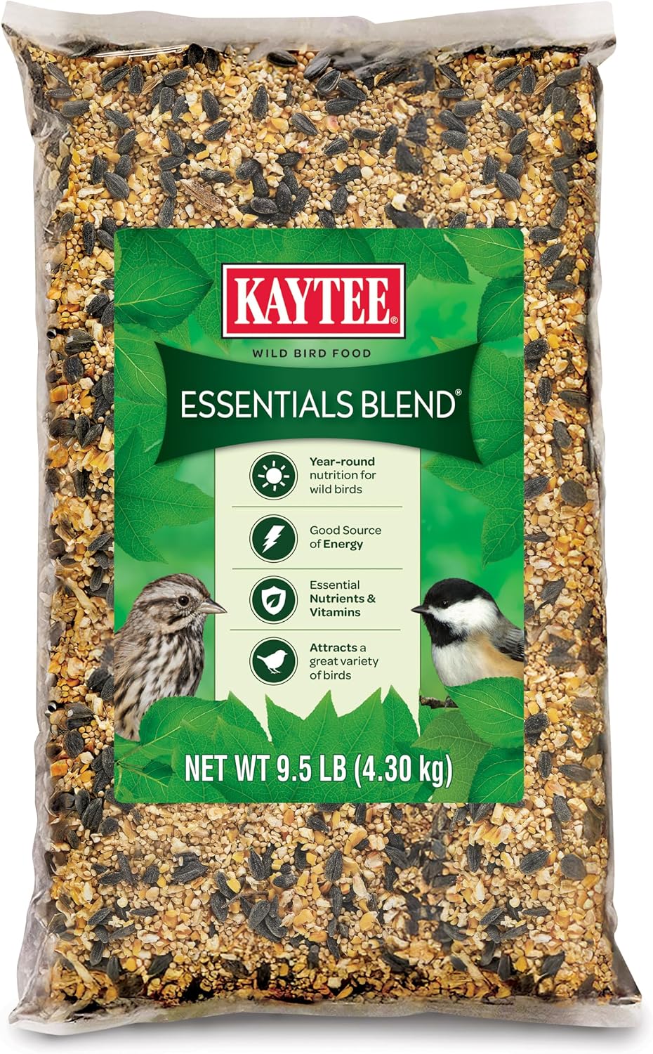 Essentials Blend Wild Bird Seed Mix, 9.5 Pounds