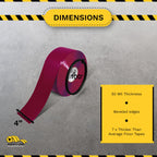 5S Floor Marking Tape, 4 in Wide, 100 ft Roll, Purple