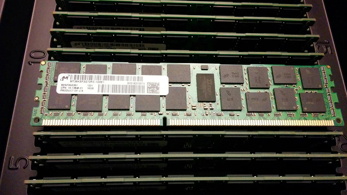 16GB PC3-12800R 1600 MT/s Low Voltage Dual Rank RDIMM, x4 Data W