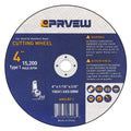 30-Pack 4 Inch Cut Off Wheels,4 x1/16x3/8 Inch Quality Cutting Disc