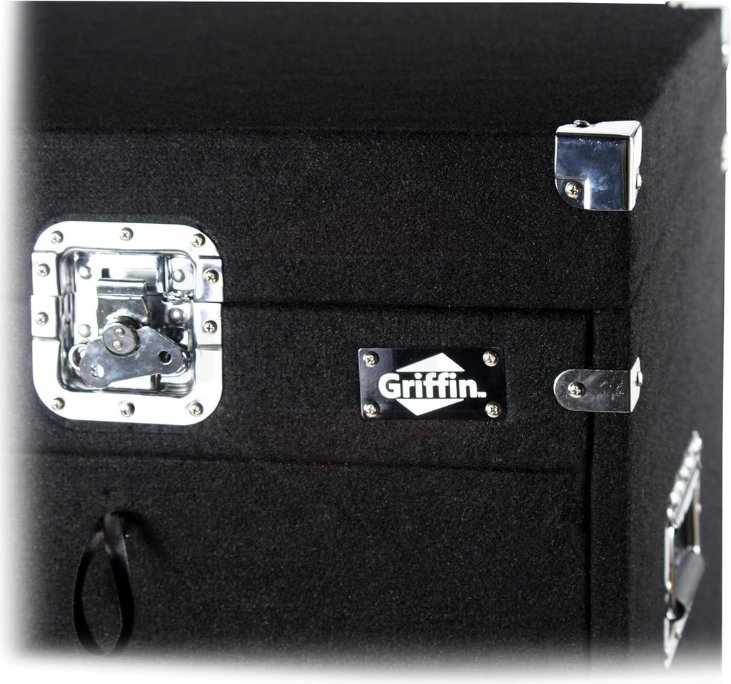 Rackmount Studio Mixer Flight Road Case (Ultimate-PROAudio) – 25U Mount Space Amp Cabinet Travel Trunk For Music Gear
