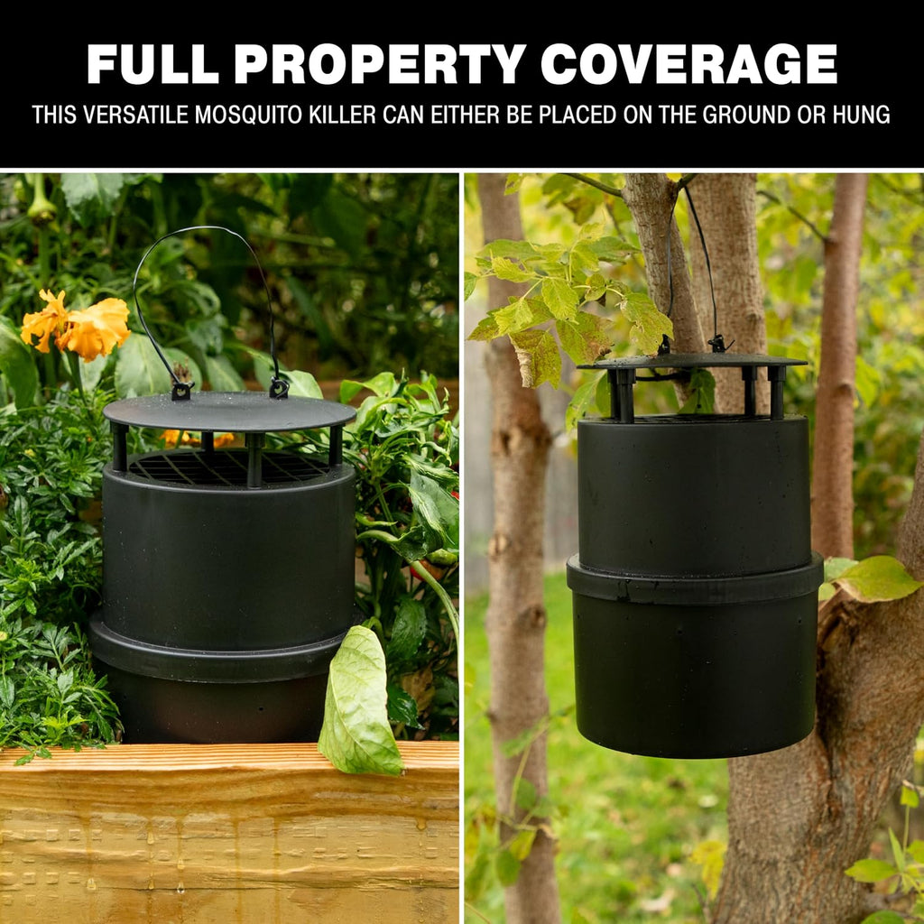 Oasis Ovi-Mini Mosquito Trap 4Pk, Home Outdoor Mosquito Control, Backyard Flying Insect Killer, Glue Board Bug