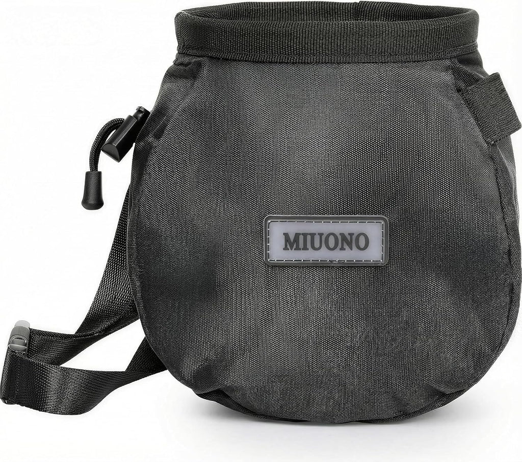 Chalk Bag for Rock Climbing, Climbing Chalk Bag Brush Loop and Zippered Pocket for Bouldering, Gym, Cross Fit, Weight