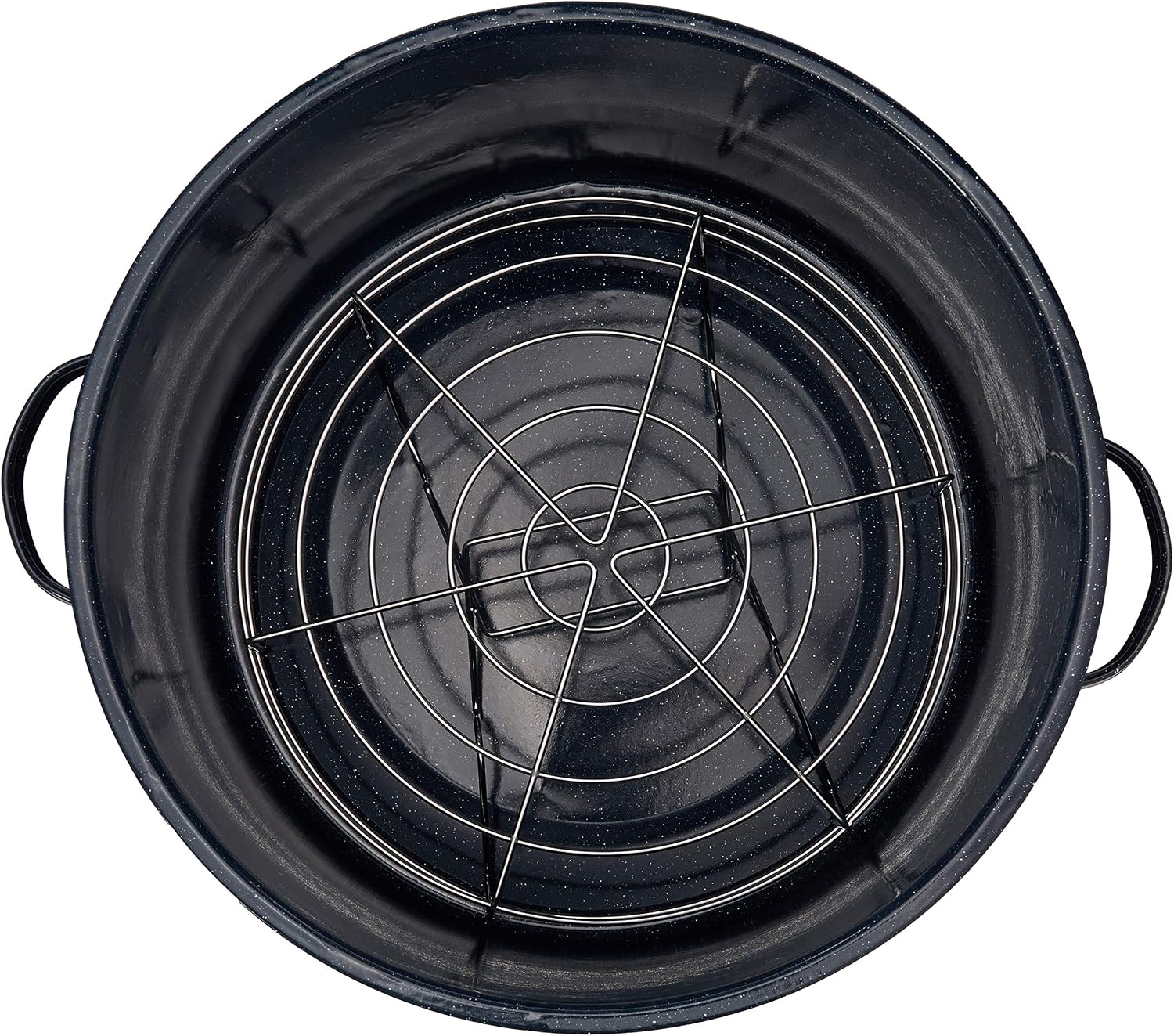 Enamel Water Bath Canner, Including Chrome-Plated Rack and 4-Piece Utensil Set