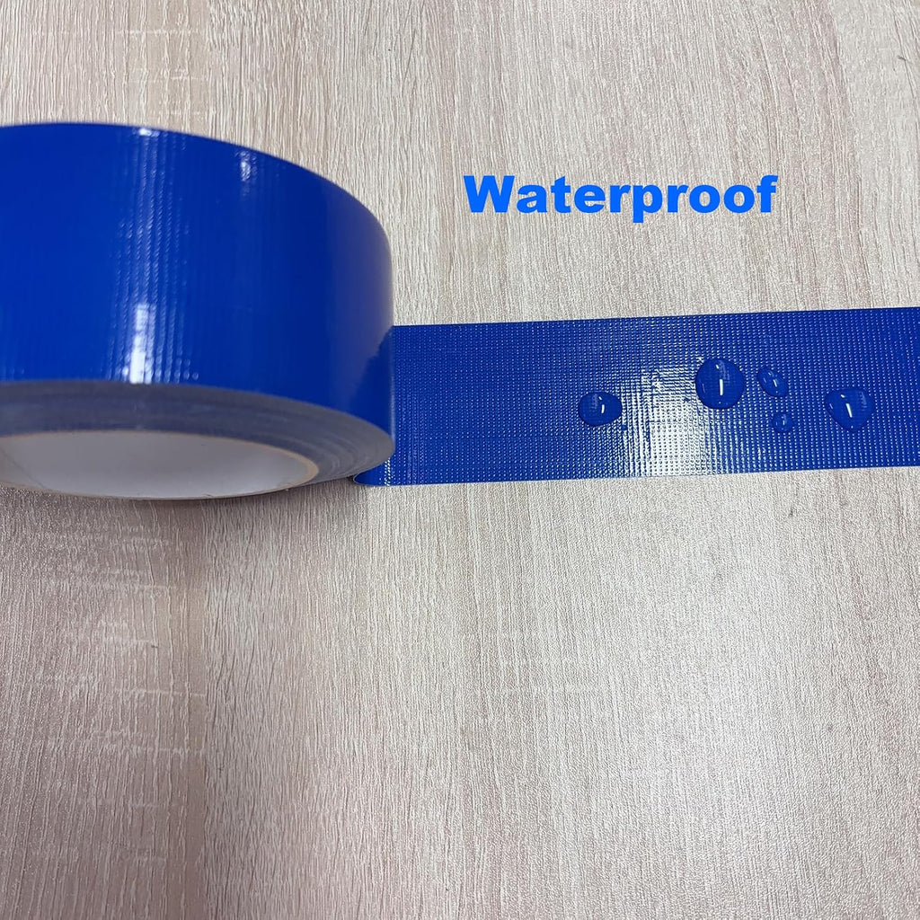 Blue Duct Tape, 2 Inches x 32 Yards, Heavy Duty, Strong Adhesive