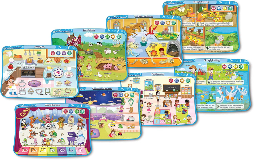 Touch and Learn Activity Desk Deluxe Expansion Pack for Preschoolers