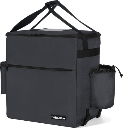 Professional Food and Drink Insulated Delivery Backpack Grey