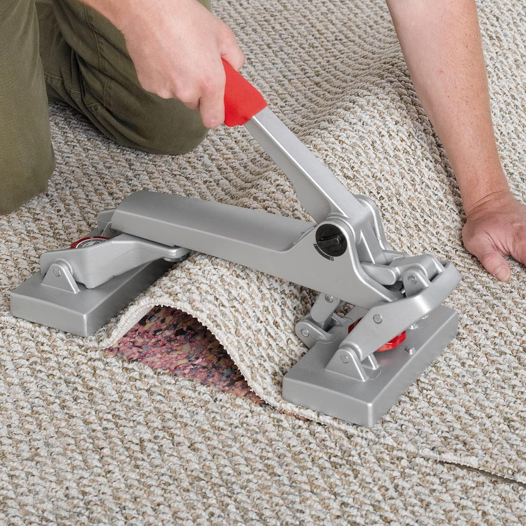 ROBERTS 10-128 Locking Handle Mini Carpet Stretcher for Pattern Matching and Seam Repair