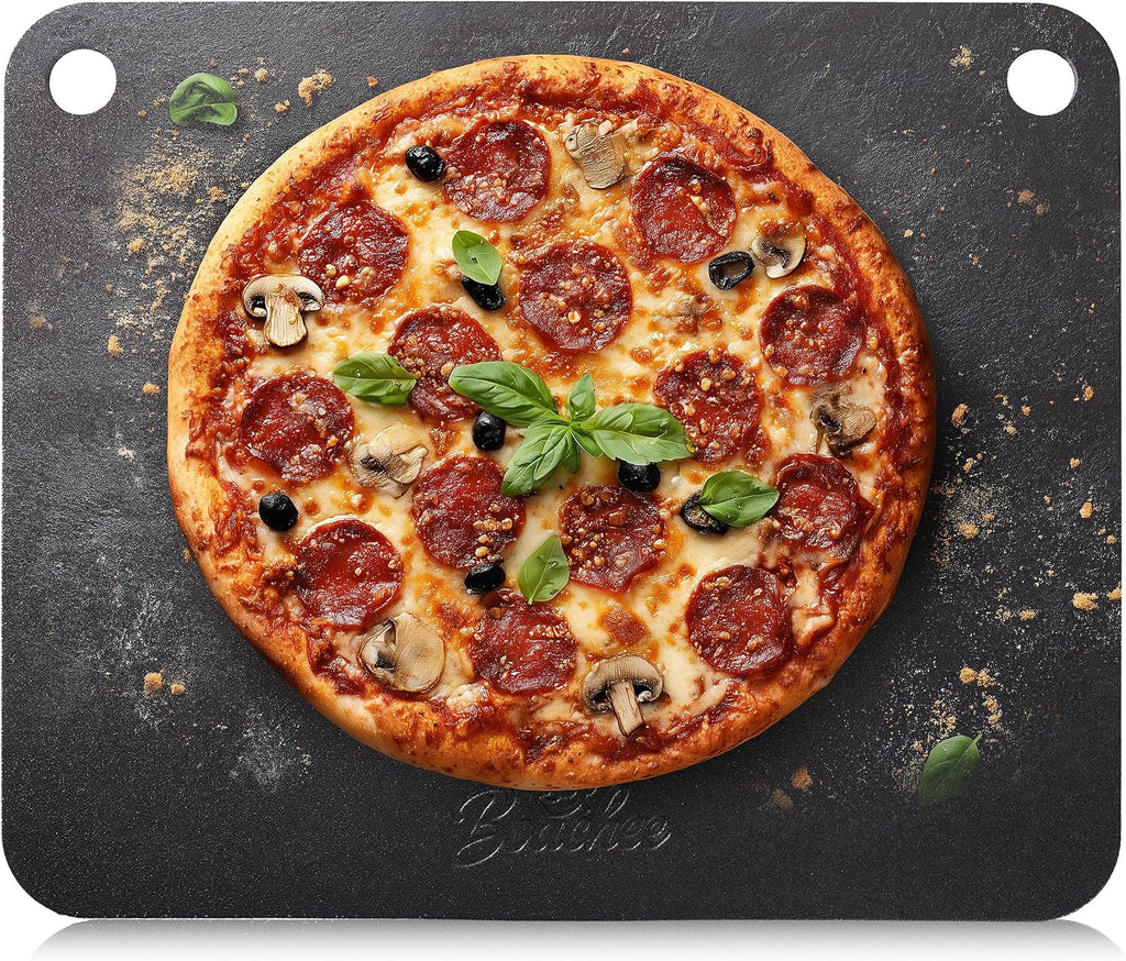 Pizza Steel XL 16"x13.4" – Heavy-Duty Baking Steel for Oven & Grill, Pizza Stone Alternative for Crispy Crust, Faster