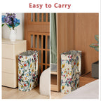 Slim Laundry Hamper Narrow Laundry Basket with Handles