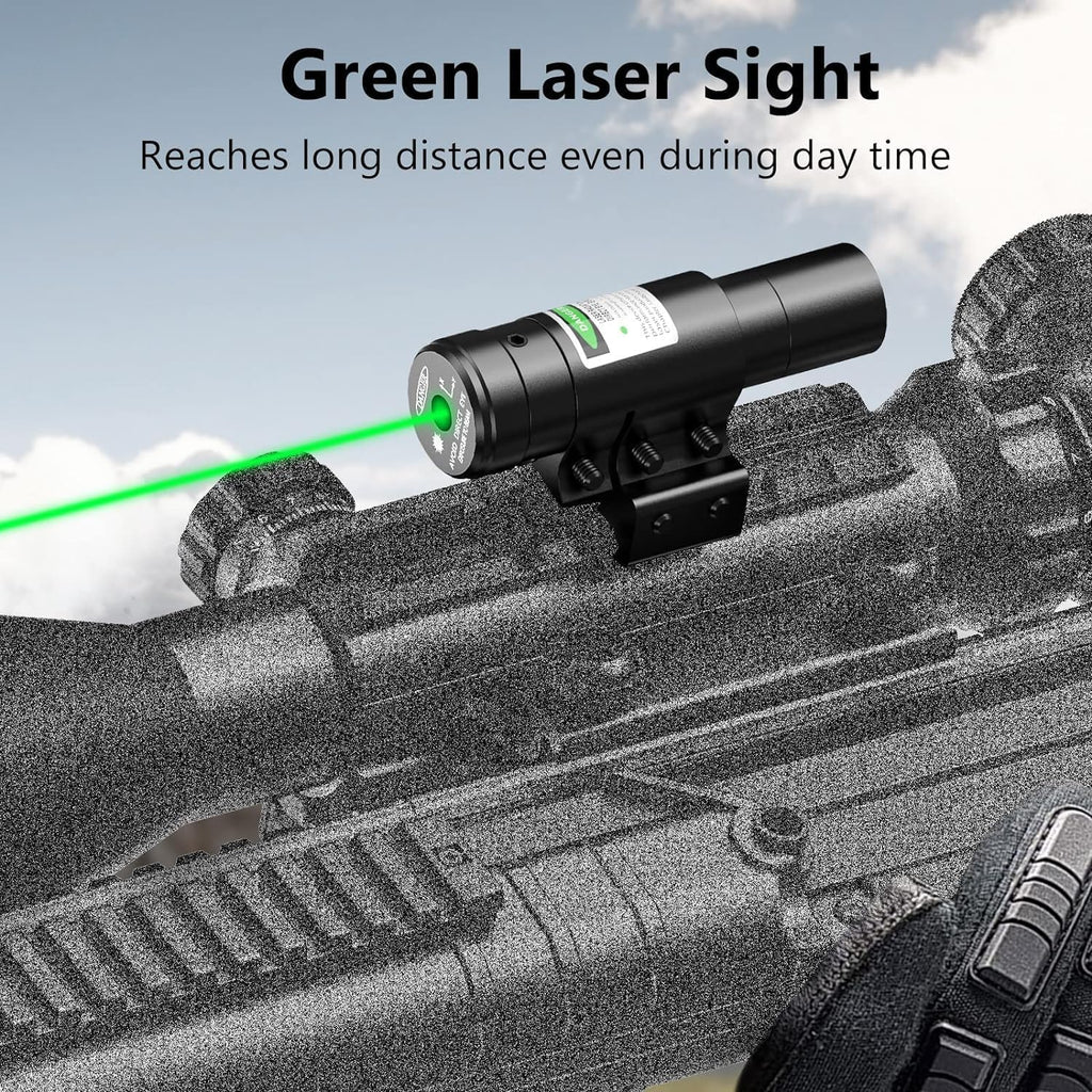 4-16x50 AO Hunting Rifle Scope Dual Illuminated Optics & Illuminated Reflex Sight 4 Holographic Reticle Red/Green Dot