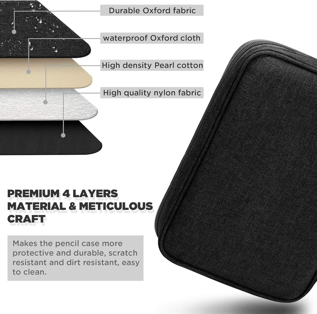 Big Capacity Storage Pouch Marker Pen Pencil Case Simple Stationery Bag Box Art Tool & Sketch Storage Boxes for