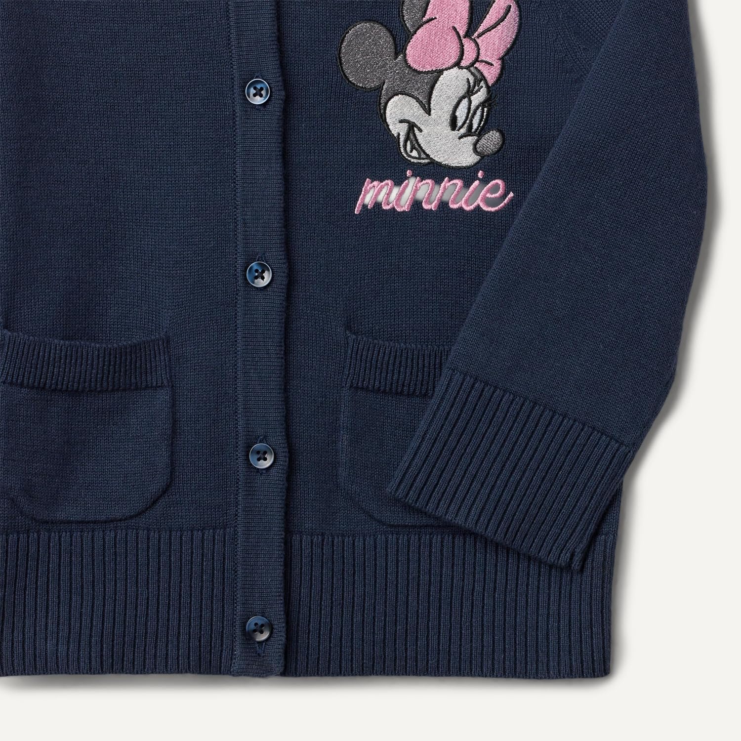 Disney Girls and Toddlers' Slim Fit Cotton Cardigan Sweater