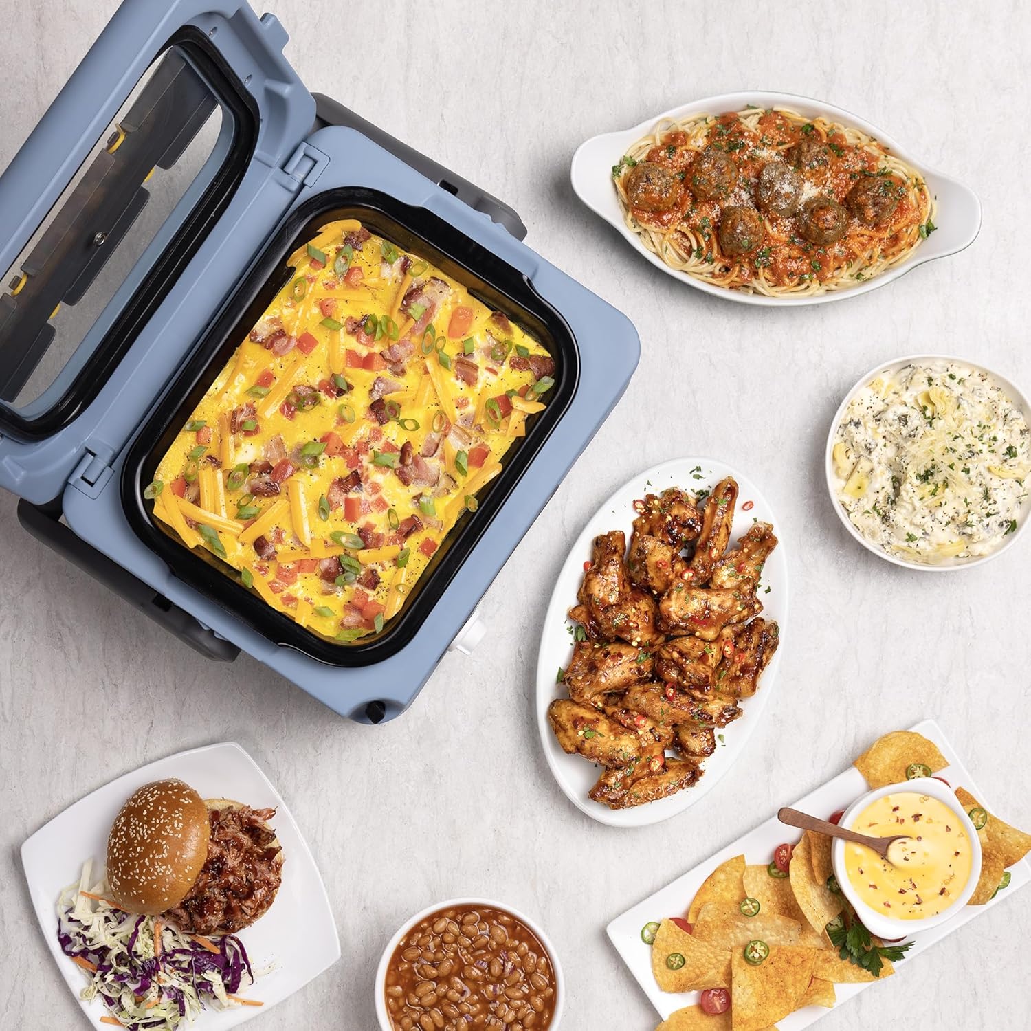 06017 8-Quart Nomad Traveling Slow Cooker