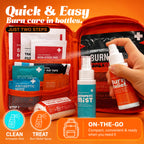 Everlit Burn Pro Kit | Complete First Aid Supplies Instantly Calm Burn Site