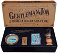 Straight Razor Shaving Kit - Wet Shave Grooming Set for Men