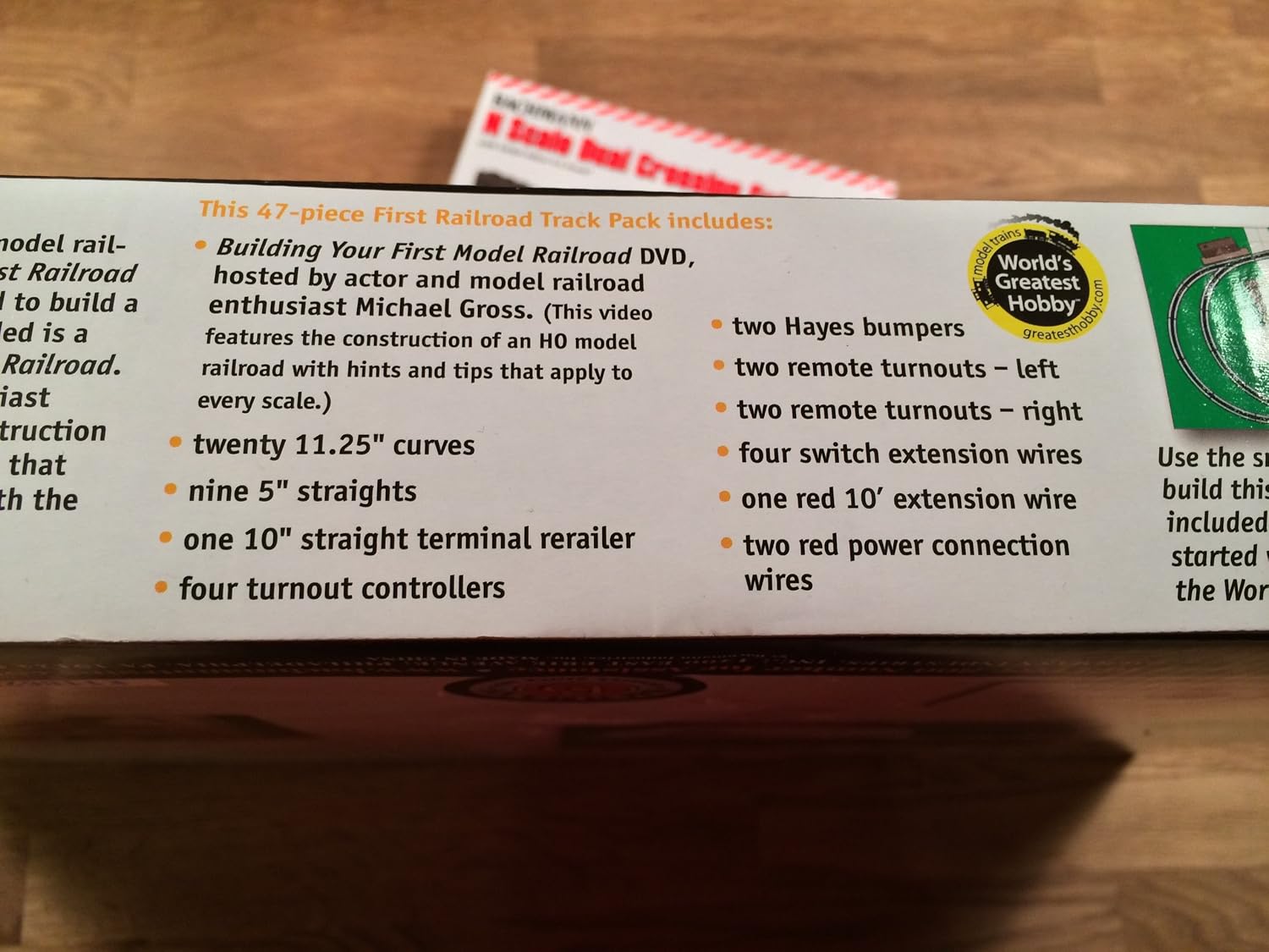 Trains - World's Greatest Hobby Track Pack - N Scale