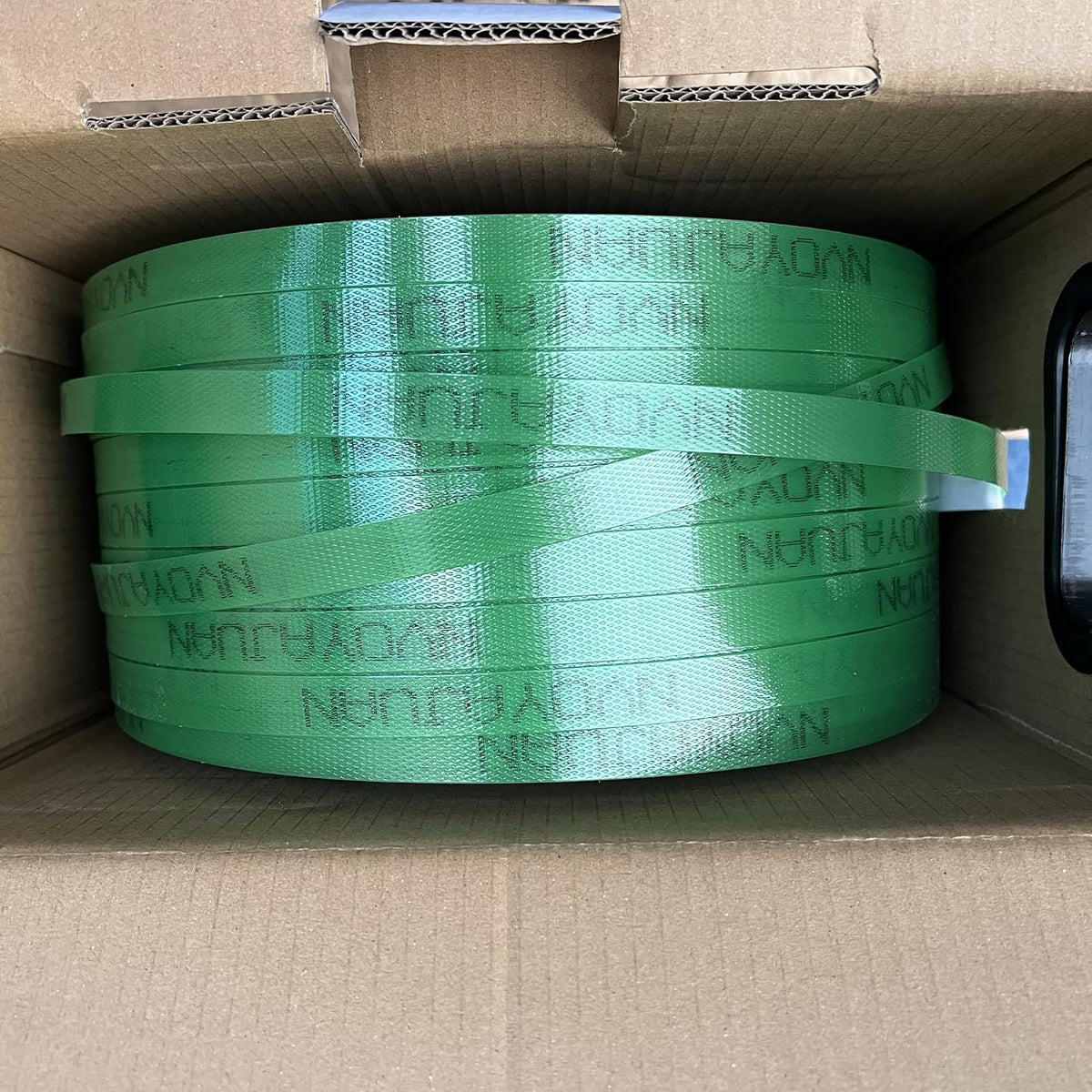 5/8" x.034 x1000ft Polyester (PET) Strapping Roll Pallet Packaging Poly Banding Plastic Packing Rope Green 1450lbs