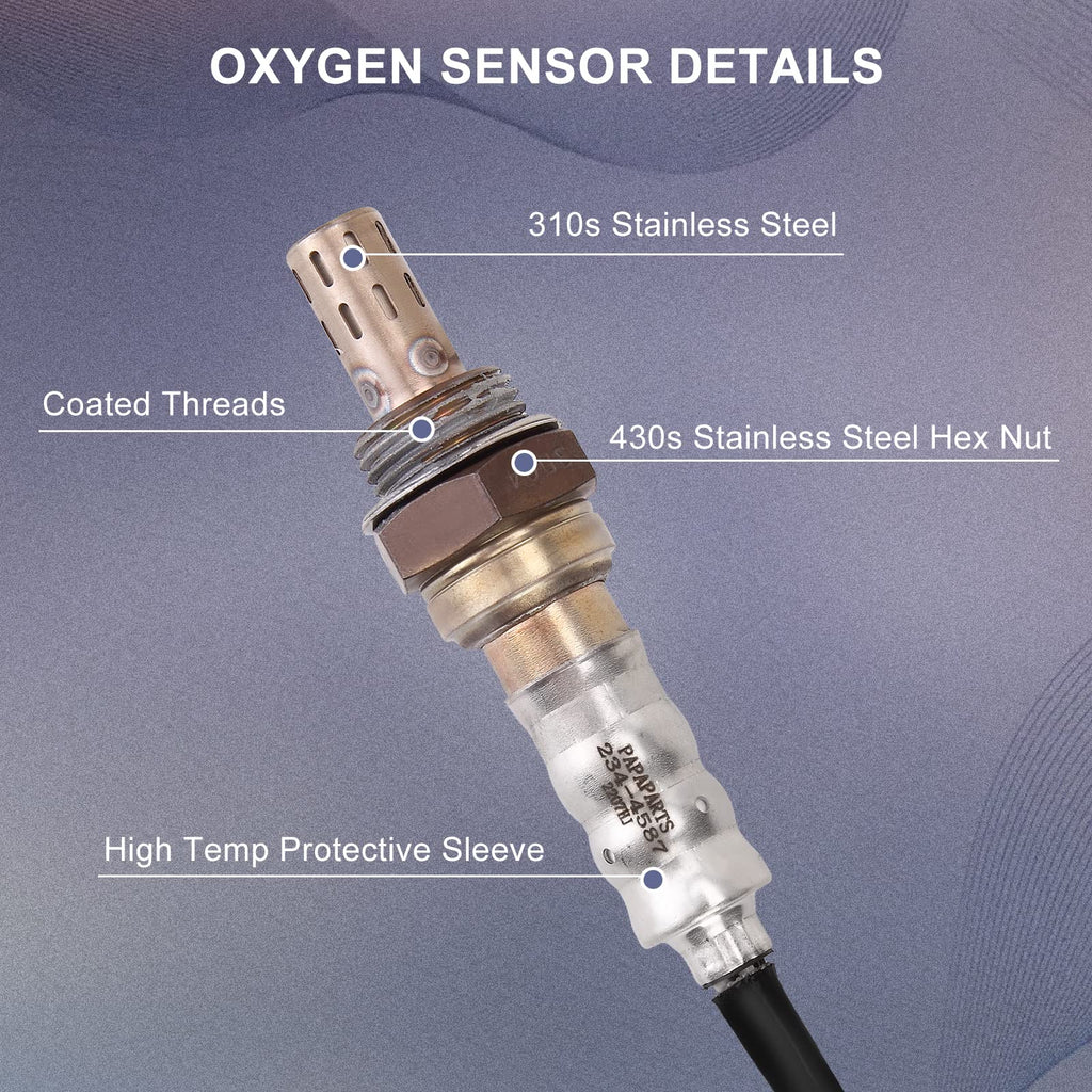 2Pcs Oxygen O2 Sensor Upstream and Downstream Compatible with Dodge for Ram