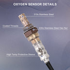 2Pcs Oxygen O2 Sensor Upstream and Downstream Compatible with Dodge for Ram