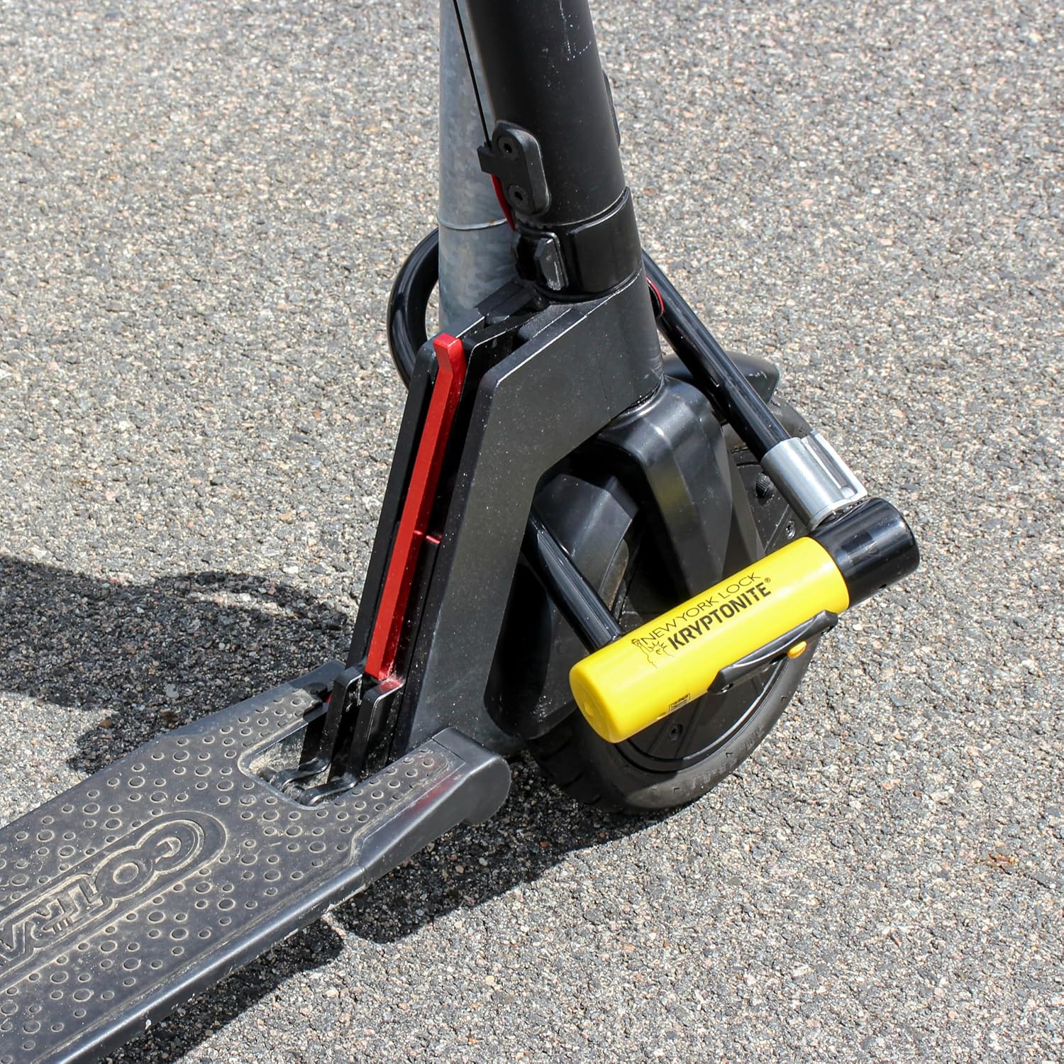 New York Standard Heavy Duty U-Lock, 16mm Anti-Theft Bike Lock | Heavy duty bicycle lock for e-bikes and scooters.