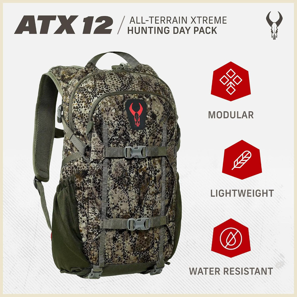 ATX - All-Terrain Xtreme Tactical Hunting Pack | Protects gear from moisture with weather-resistant construction and