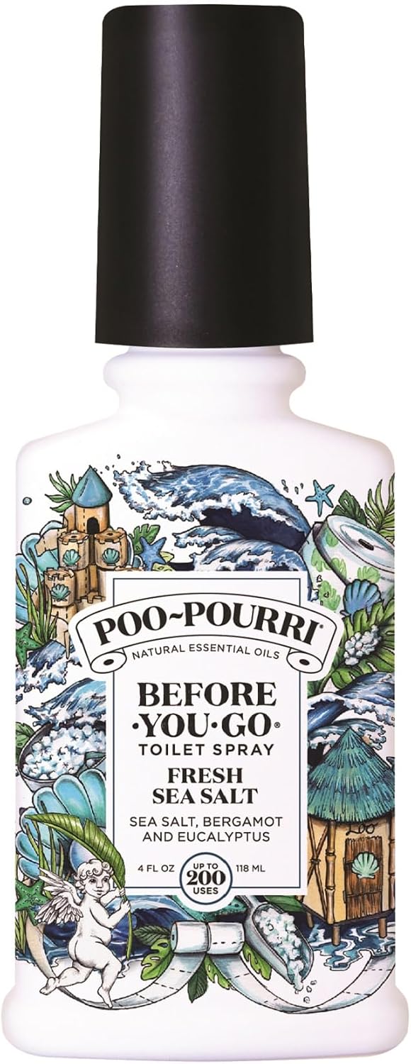 Before-You-Go Toilet Spray, Fresh Sea Salt, 4 Fl Oz